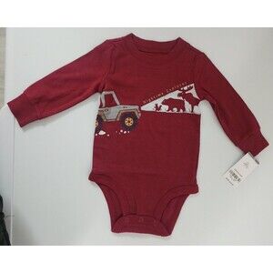 Carter's Baby Body, Size 0-3m, Red Color